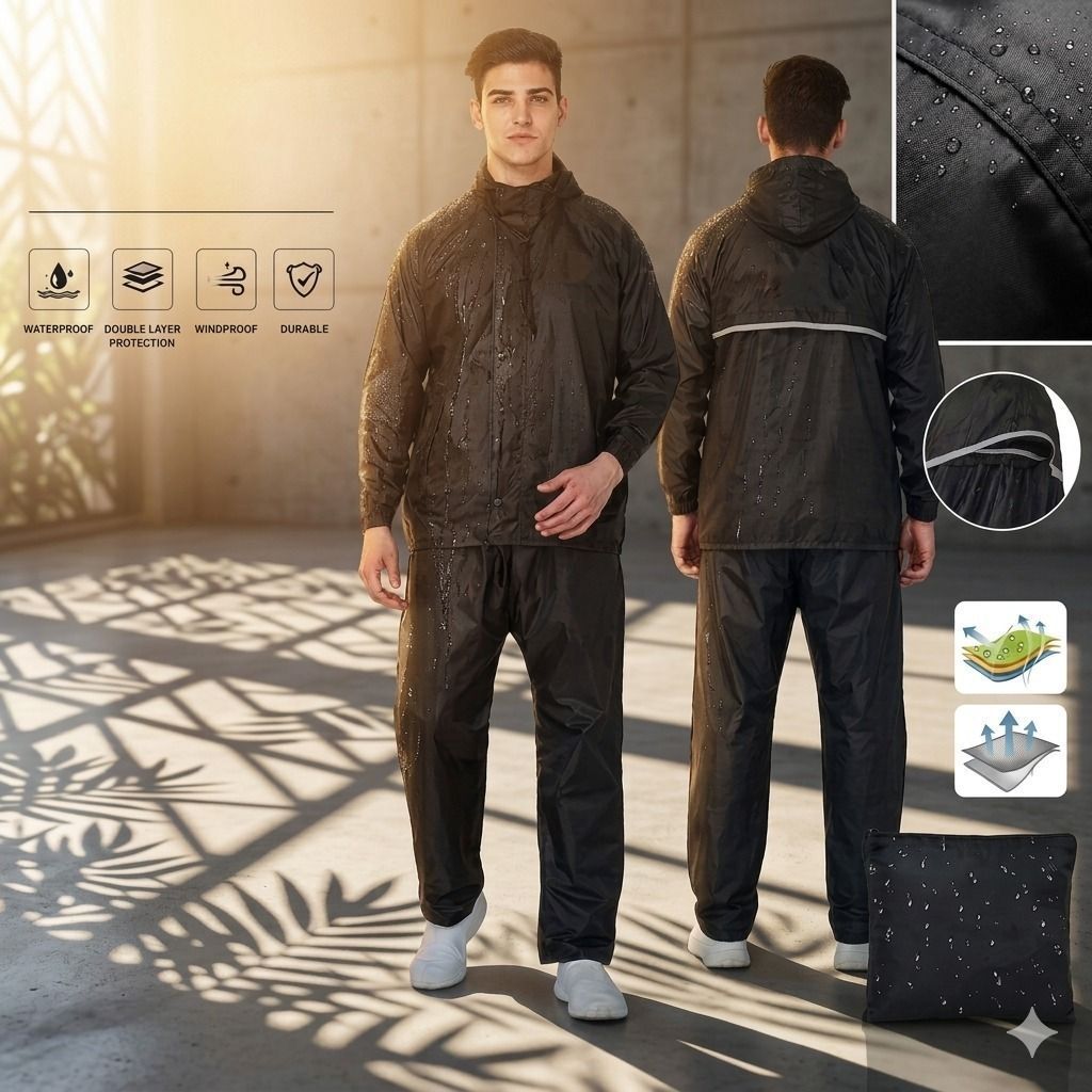madtexcare Solid Men Raincoat-picture-29