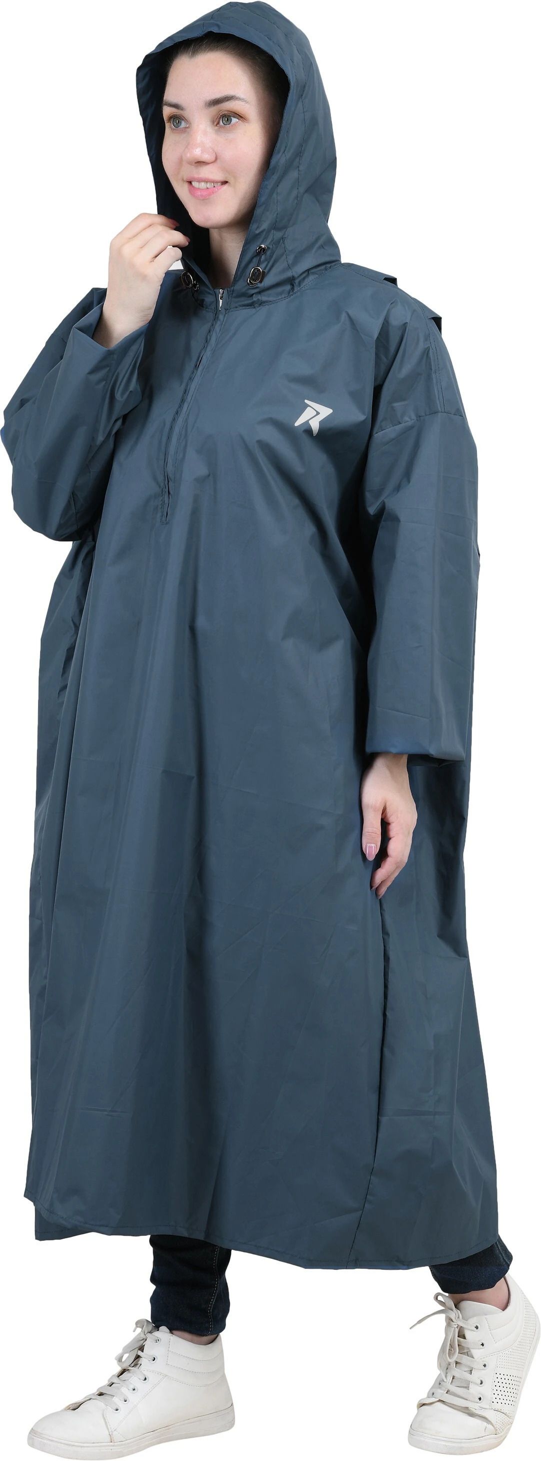 Solid Women Raincoat