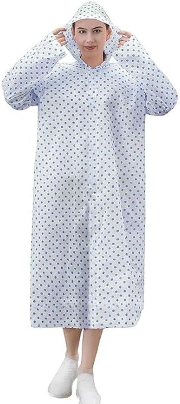 fashionon Polka Print Women Rain Suit-picture-36