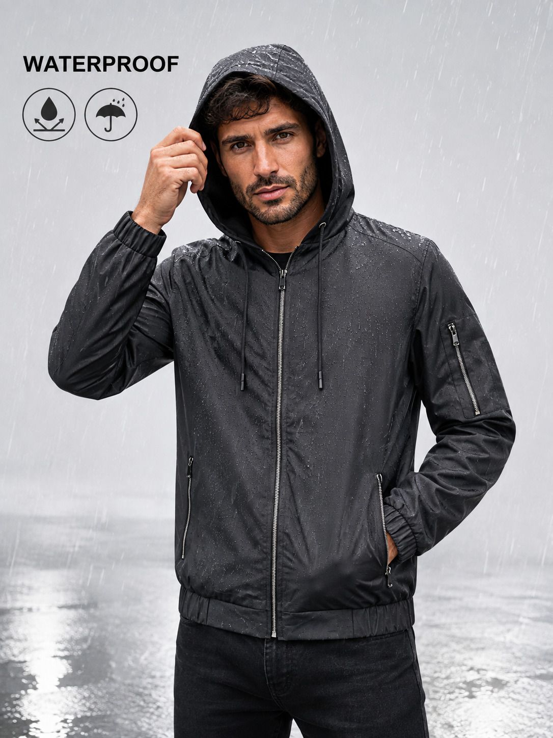 mia fashion Solid Men Raincoat-picture-23