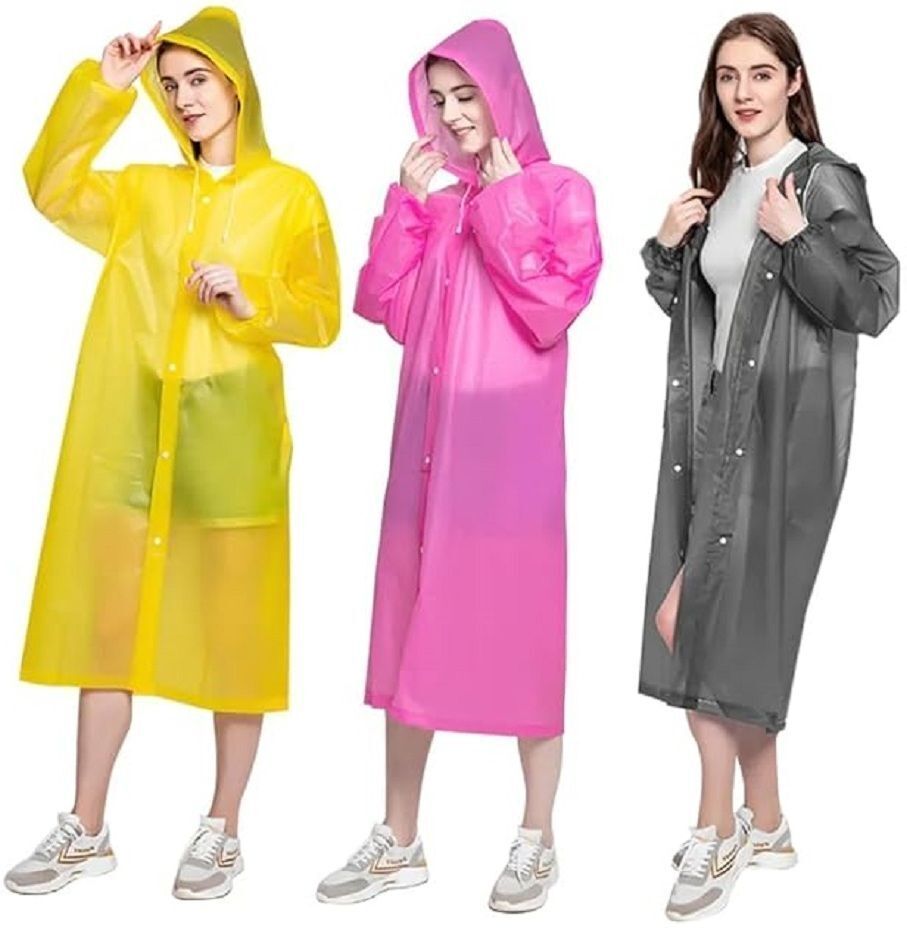 fashionon Solid Women Rain Suit-picture-36