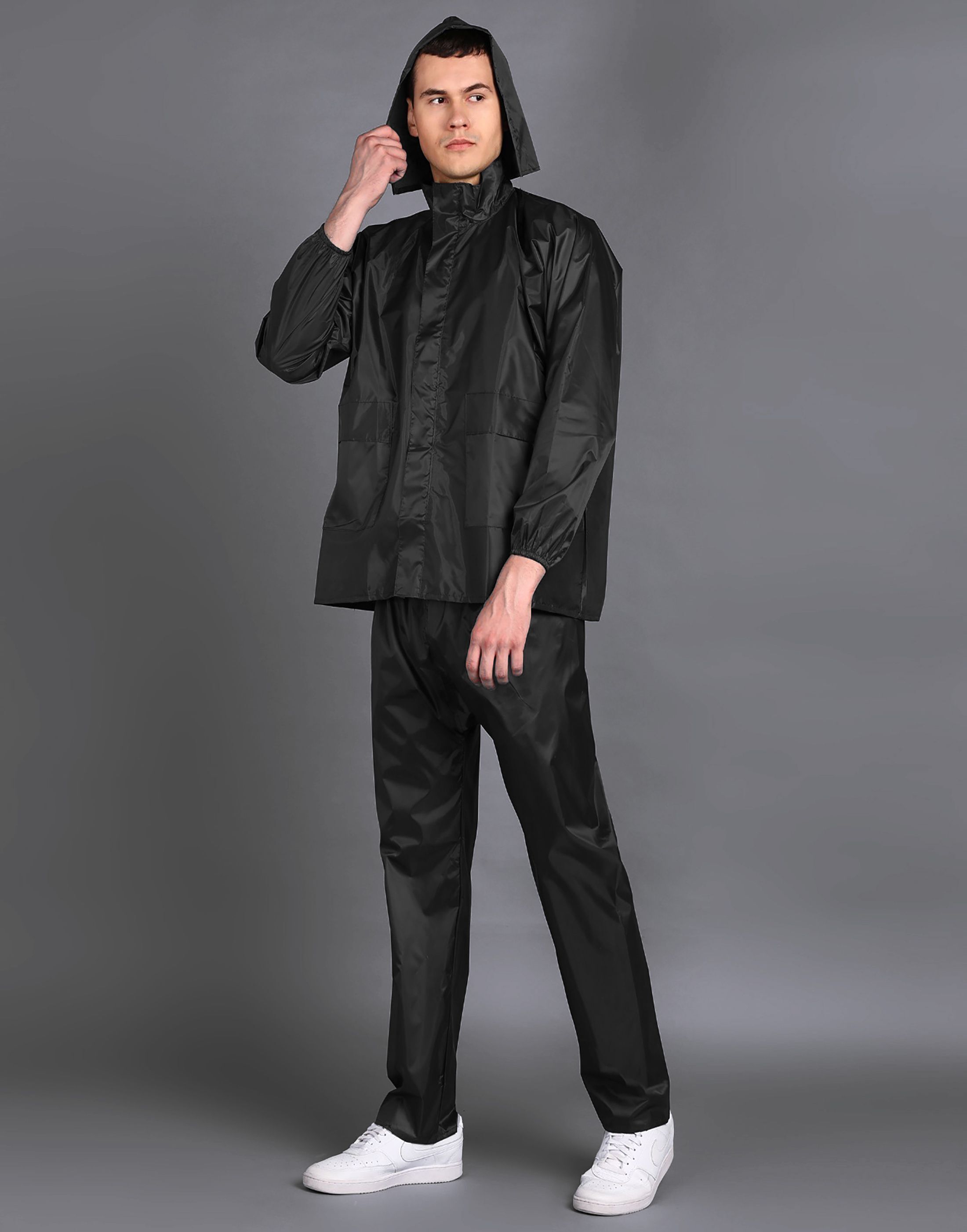 v nimoliya Solid Men Raincoat-picture-11