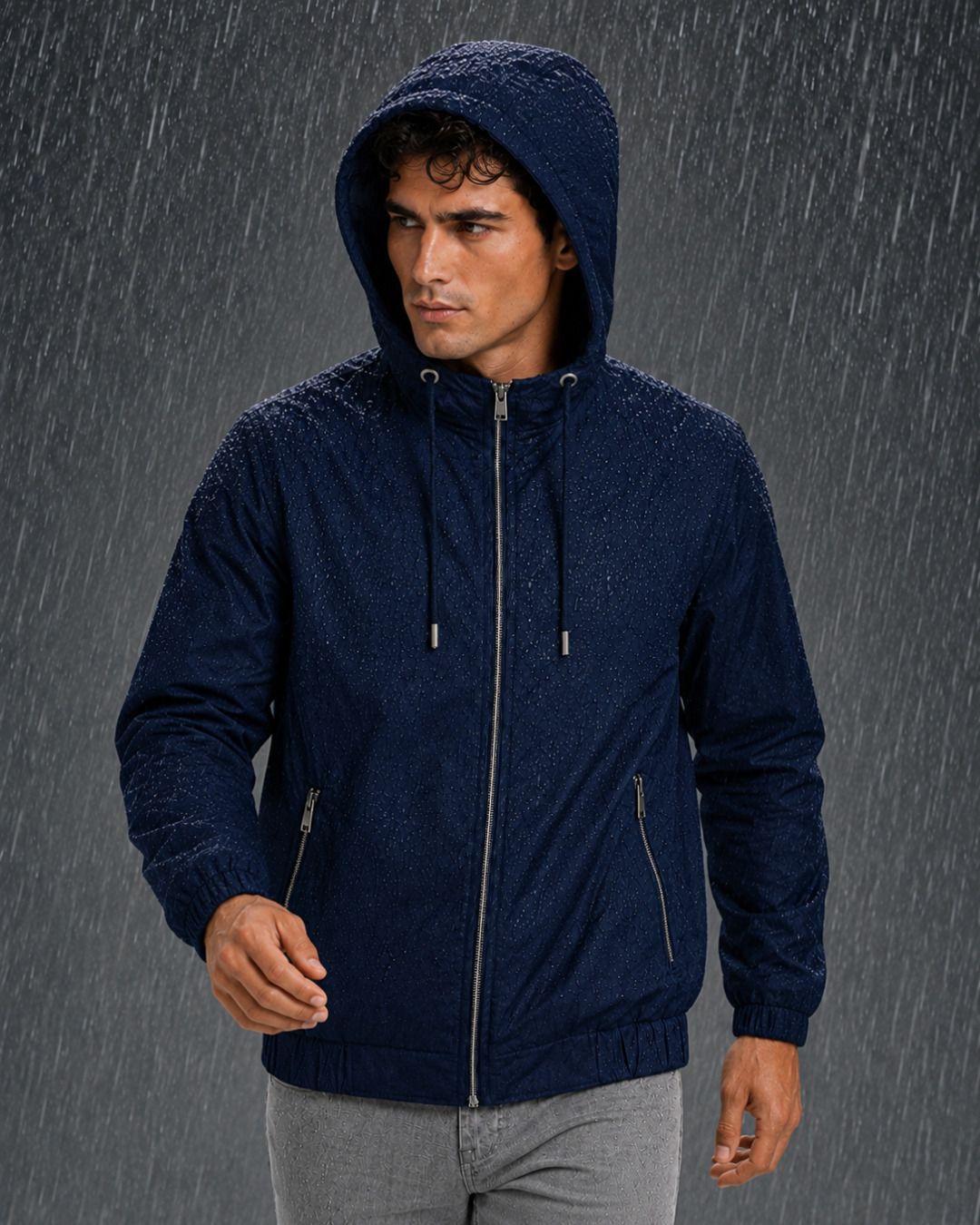 iandt Solid Men Raincoat-picture-23