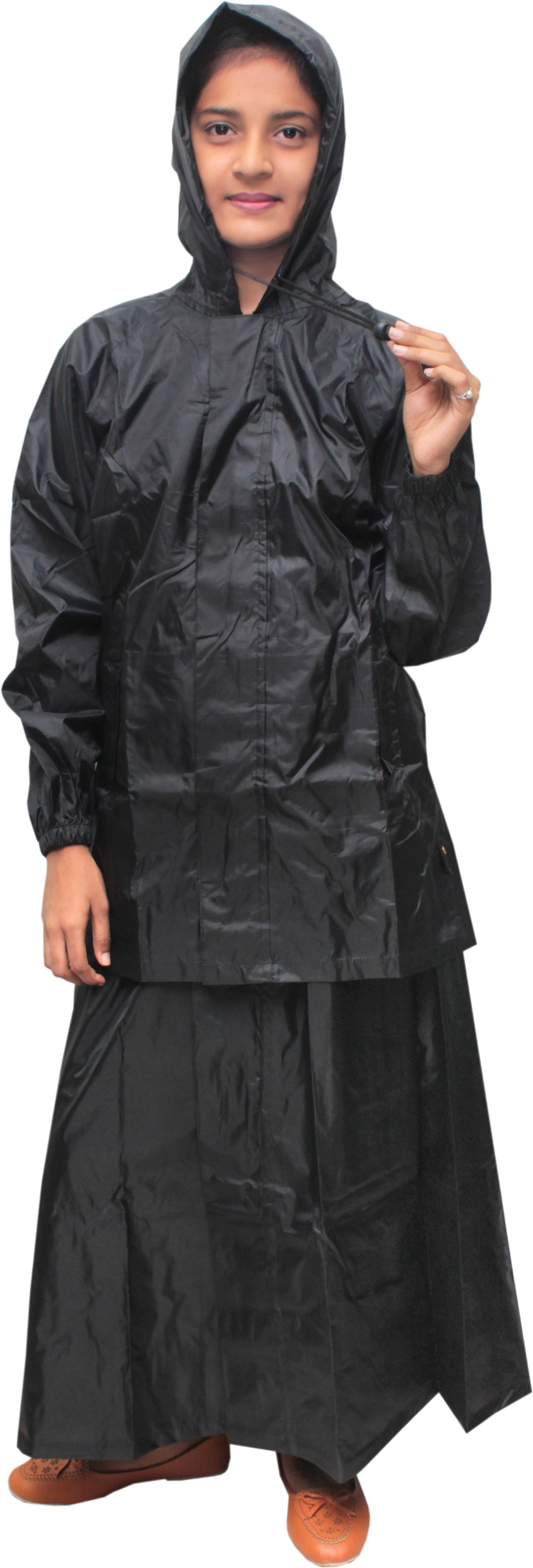 goodlucksb Solid Women Raincoat-picture-0