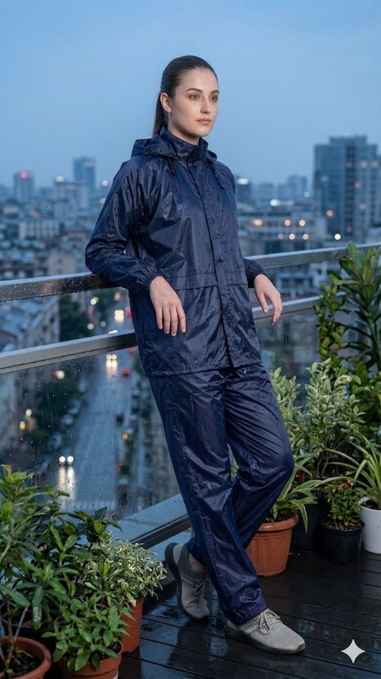 dressbase Solid Women Raincoat-picture-48