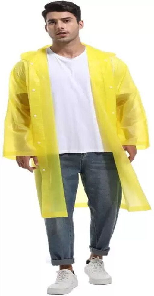 the dezin stiching Solid Men Raincoat-picture-14