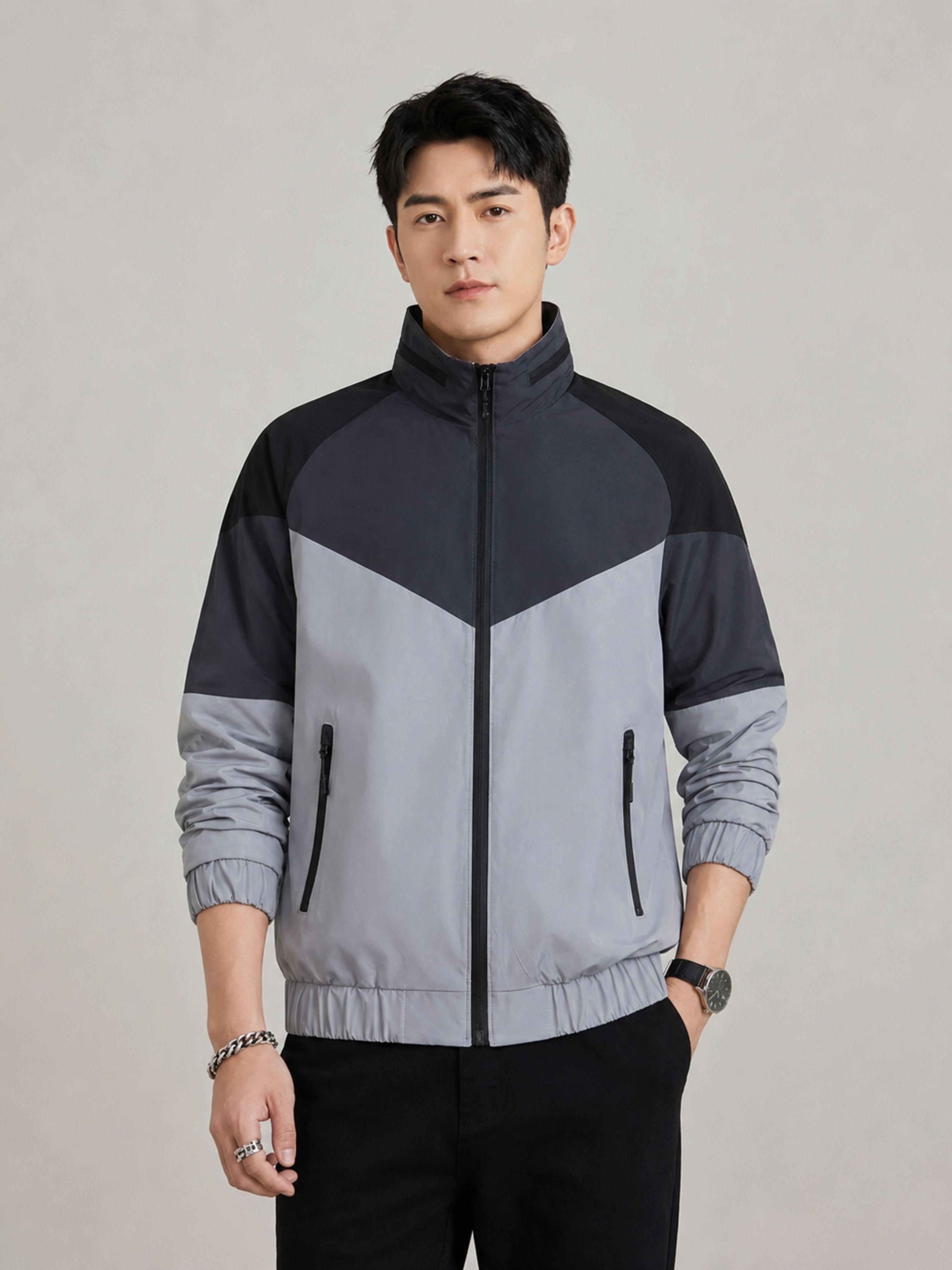 mia fashion Colorblock Men Rain Card-picture-25