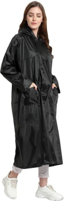 Solid Women Raincoat