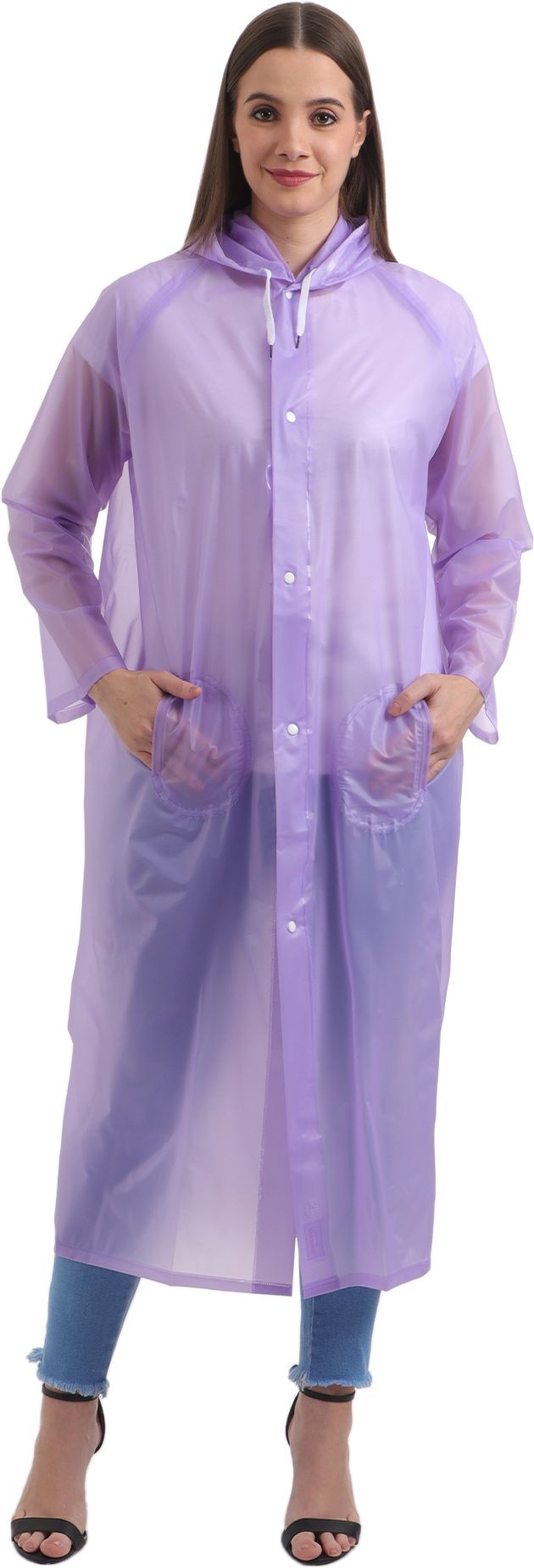 Solid Women Raincoat