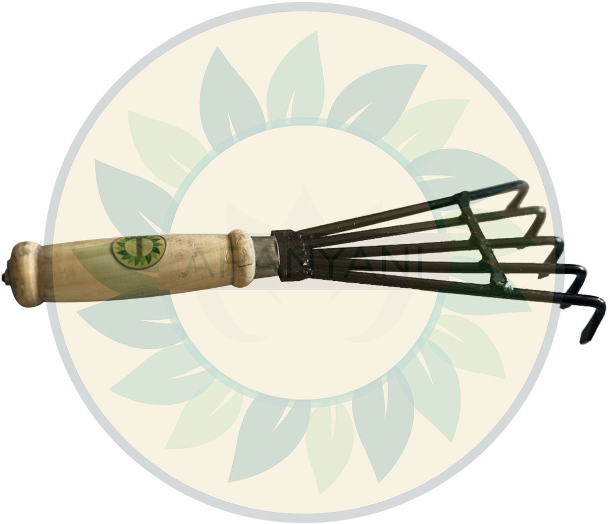 Big Hand Cultivator Gardening Tool Weeding Rake-image-8