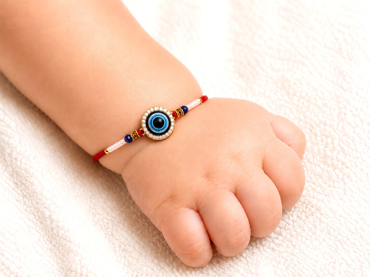 Kids rakhi Evil Eye for kids Assorted Rakhi Set-image-41