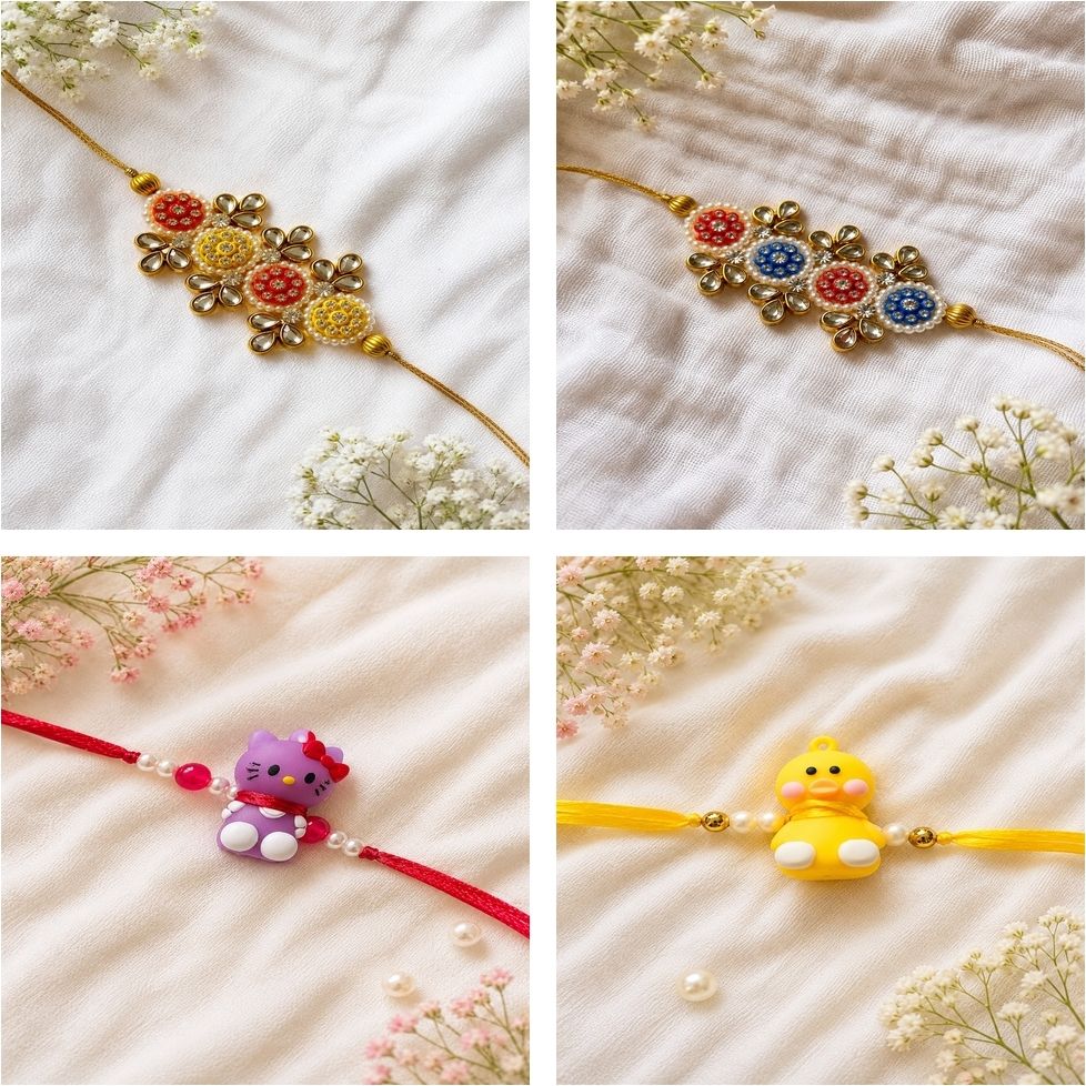bytestudio Designer OKM1094 Assorted Rakhi Set-picture-37