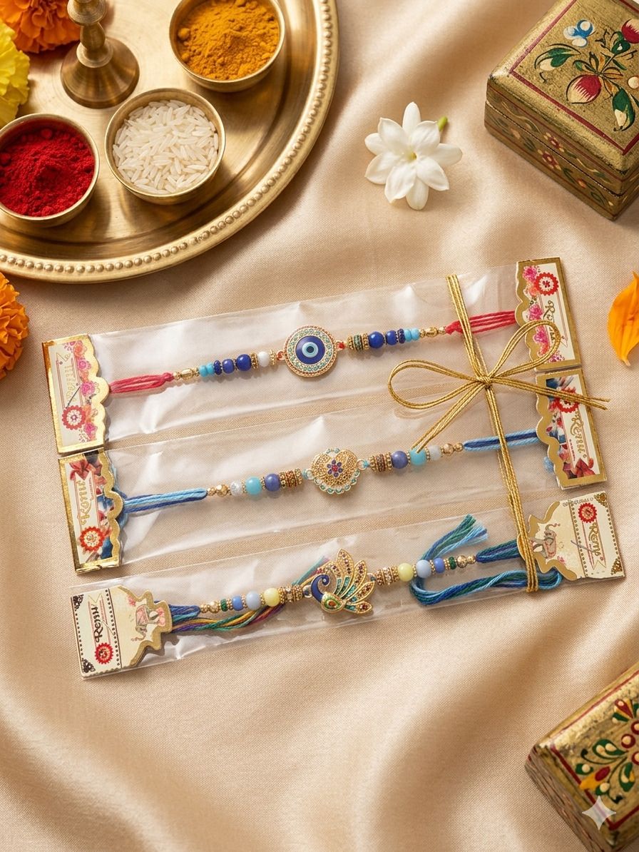rajasthan lac NA Assorted Chawal Roli Pack Set-picture-25