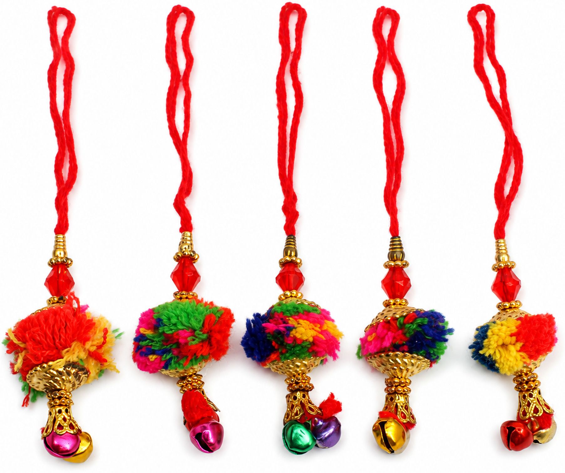 Lumba RNG-RK-LMB-POM5-5-26 Assorted Rakhi, Lumba, Chawal Roli Pack Set-image-45