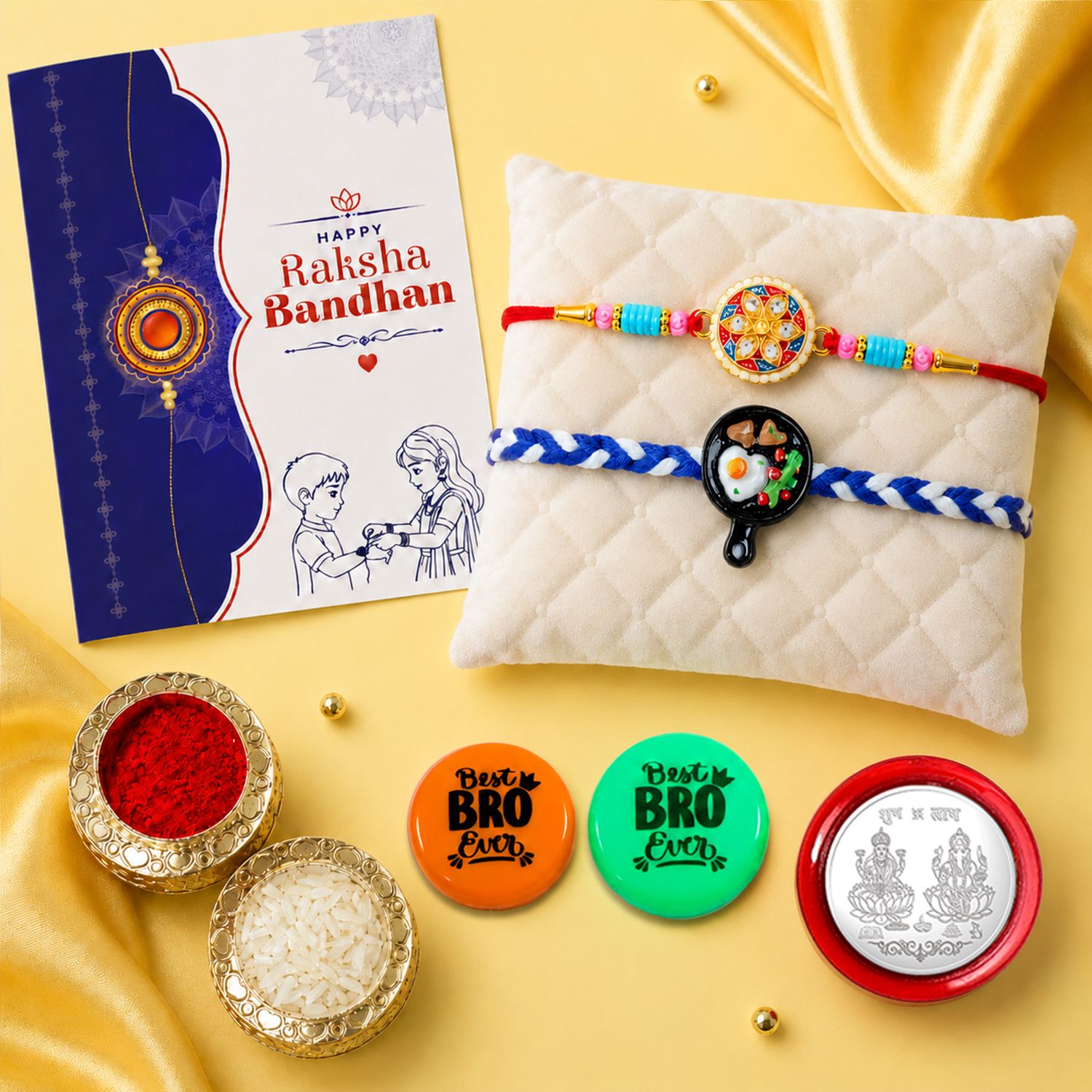flipkart smartbuy Bhaiya Bhabhi SB_K2_1659+1080_B4676(Q2) Assorted Rakhi Set-picture-34
