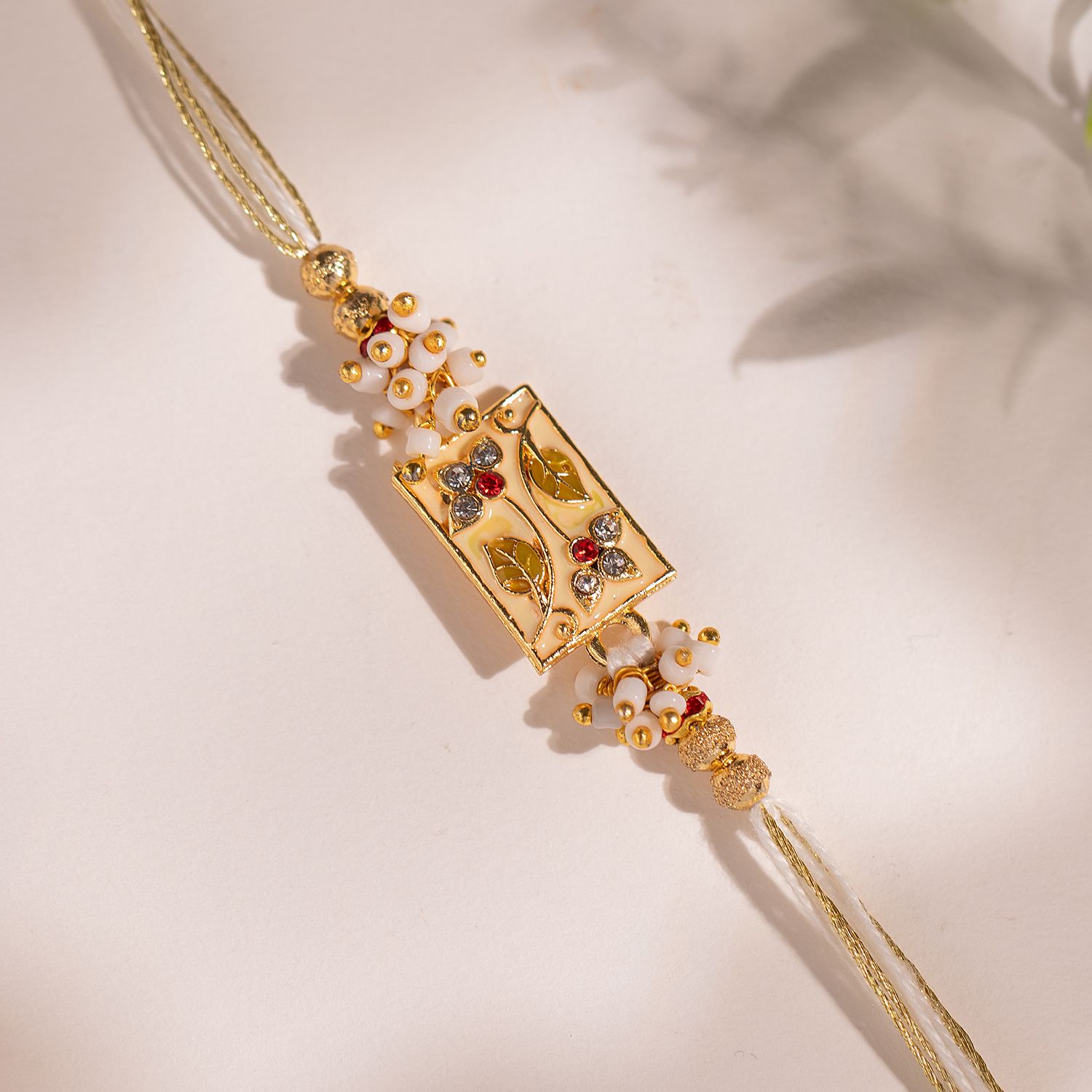 voylla Designer 8905124560503 Mauli Thread Rakhi Set-picture-12