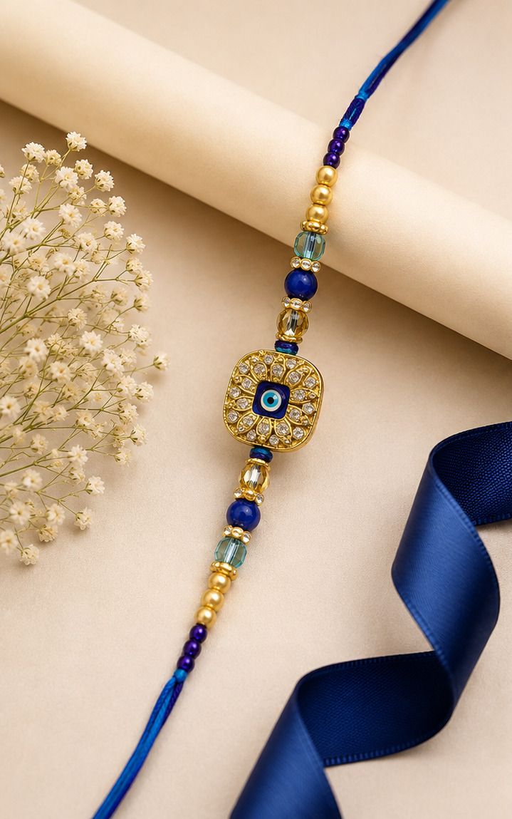 Designer Evil Eye 3608 Assorted Rakhi Set-image-43