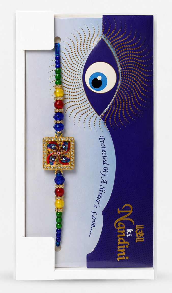 Designer Evil Eye 3605 Assorted Rakhi Set-image-40