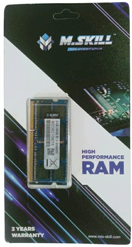 MSKILL DDR3 DDR3 4 GB PC (M.SKILL 4GB DDR3 Laptop 1333MHZ(PC10600)) image 1