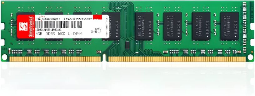 Simmtronic RAM DDR3 4 GB (Single Channel) PC (1600 DDR3)-image-17