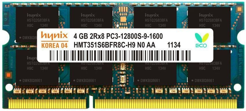 Hynix HMT451S68FR$A DDR3 4 GB (Single Channel) Laptop ram (DDR 3) image 1