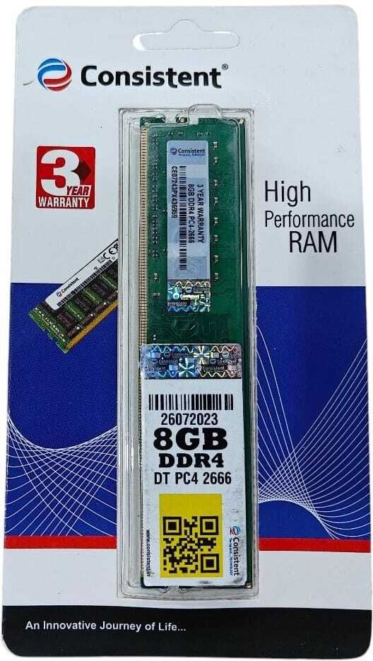 consistant RAM DDR4 8 GB (Single Channel) PC (2666)-image-46