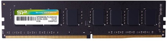 SILICONN POWER DDR4 UDIMM DDR4 8 GB (Single Channel) PC (SP008GBLFU320X02) image 1