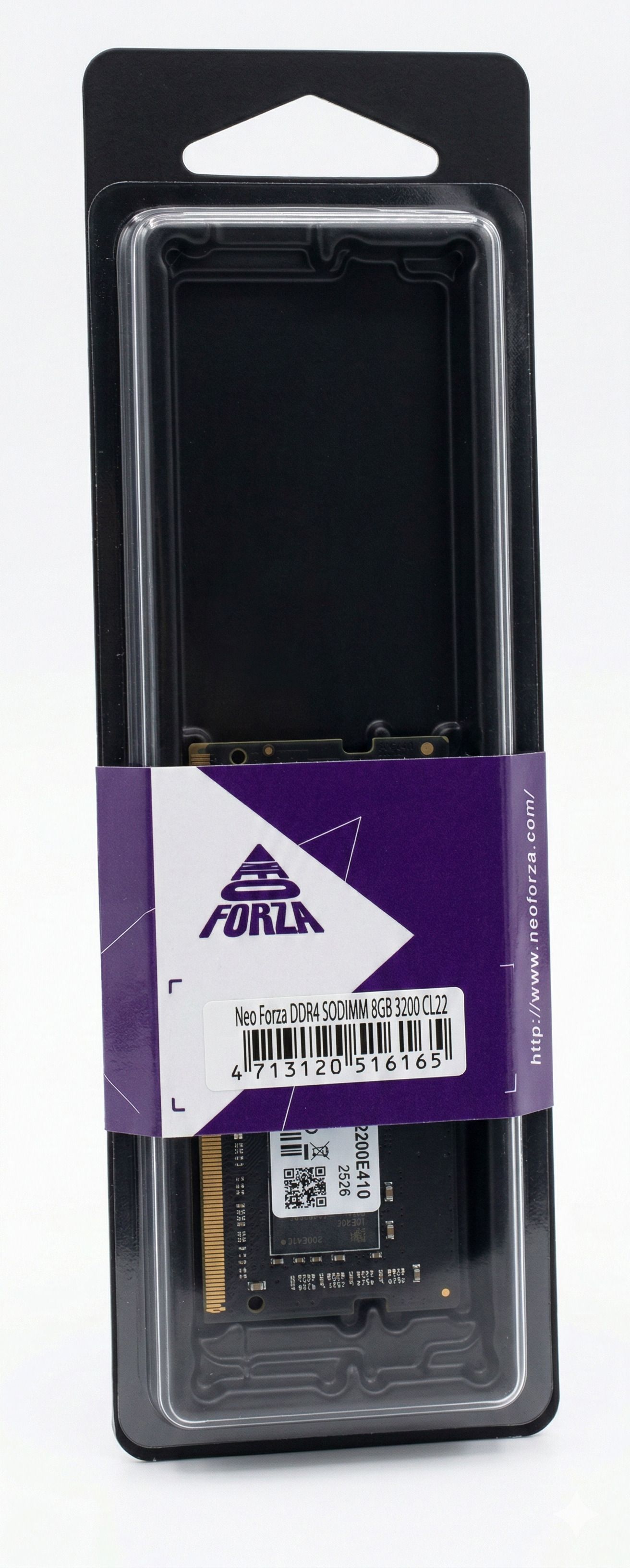 Neo Forza DDR4 SODIMM 3200Mhz CL22 DDR4 8 GB (Single Channel) Laptop DDR4 (NMSO480E82-3200EA10)