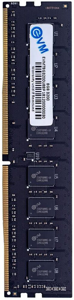 EVM Desktop RAM DDR4 8 GB PC (8GB DDR4 Desktop RAM 3200MHz) image 1