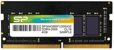 SILICONN POWER DDR4 SODIMM DDR4 4 GB (Single Channel) Laptop (SP004GBSFU266X02) image 1