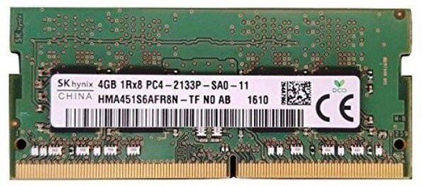 Hynix DDR4 2133 Mhz, 1.2V DDR4 4 GB (Single Channel) Laptop, Mac (HMA451S6AFR8N-TF,1RX8, PC4-2133- SAO-11) image 1