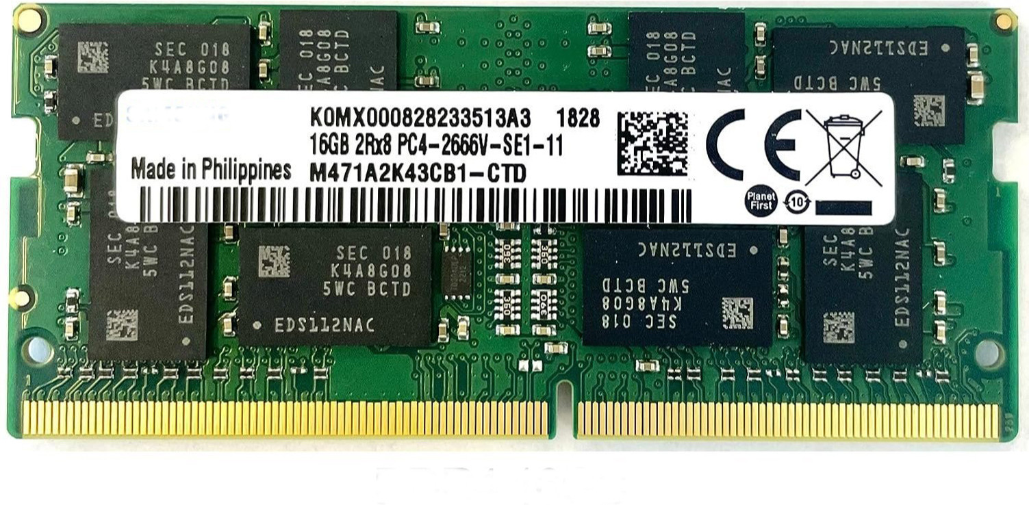RNC DDR4 2666V DDR4 16 GB (Dual Channel) Laptop (16GB DDR4 LAPTOP RAM 2666V) image 1