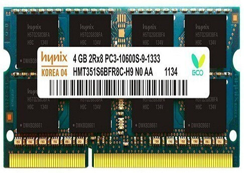 Hynix 10600/1333 DDR3 4 GB Laptop 4gb ddr3 ram (10600s) image 1