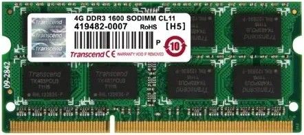 TSND Transcend ddr3 1333mhz laptop DDR3 4 GB (Dual Channel) Laptop, Mac SDRAM (DDR3)