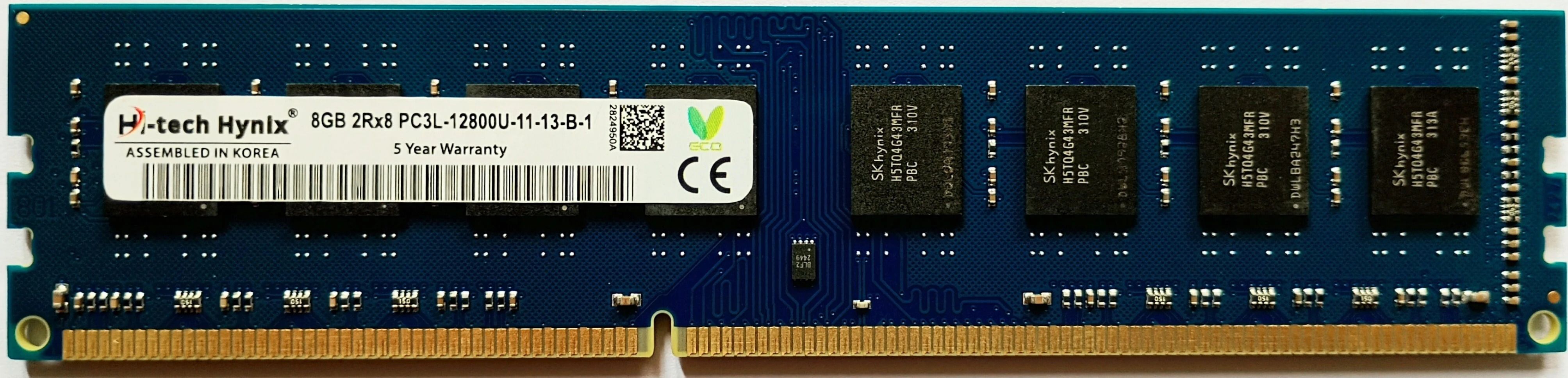 Hi-tech Hynix Desktop RAM DDR3 8 GB (Single Channel) PC DDR3 (8GB DDR3 PC3L-12800U | 1600MHz 1.35 volt | 240 PIN | 5 Years Door Step Warranty)-image-40