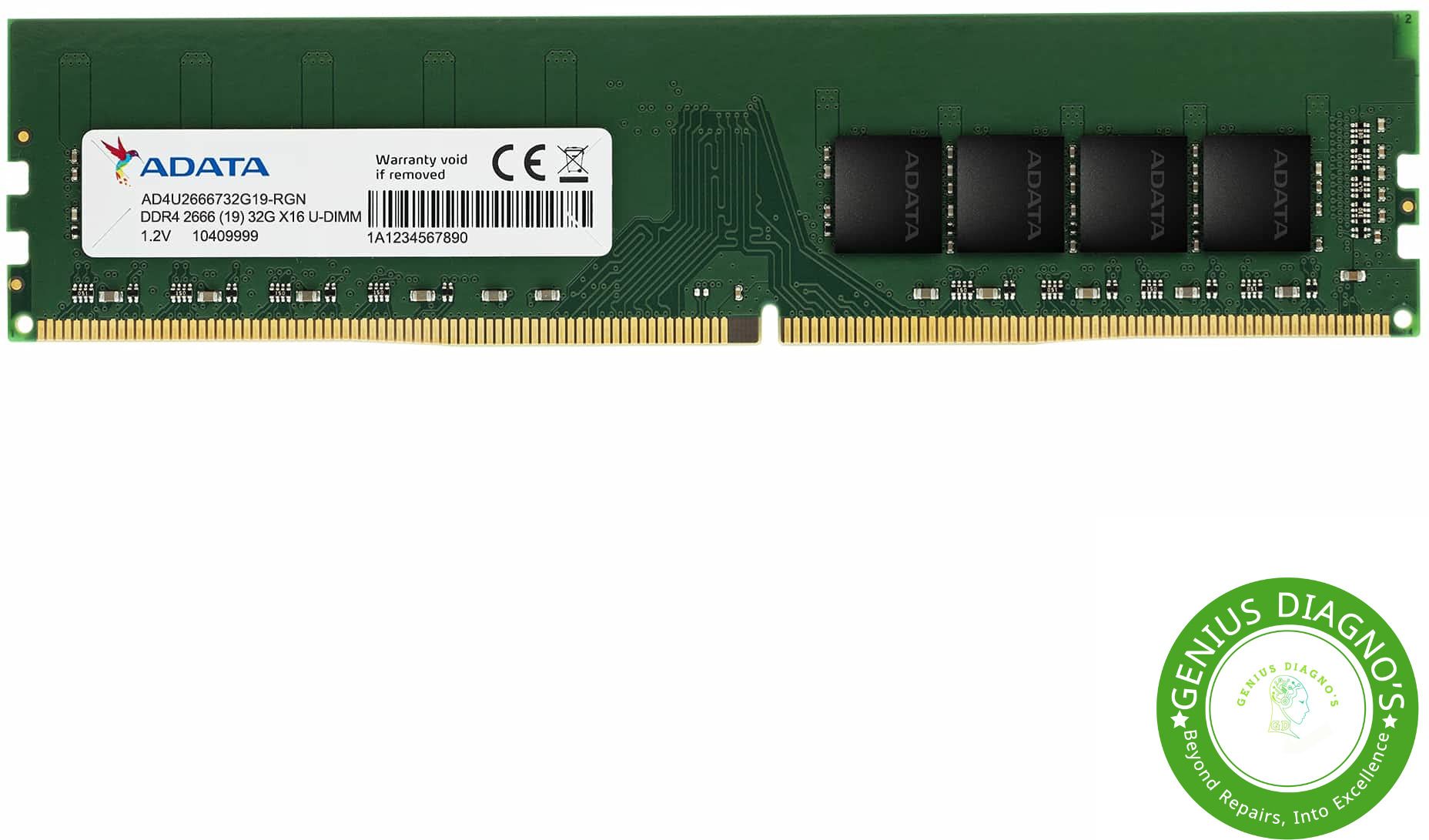 Genius Diagnos ADATA Premier DDR4 4 GB (Single Channel) Server, PC Premier Series (Adata DDR4 2400 ( 17 ) 4Gx4 U-DIMM)-image-40