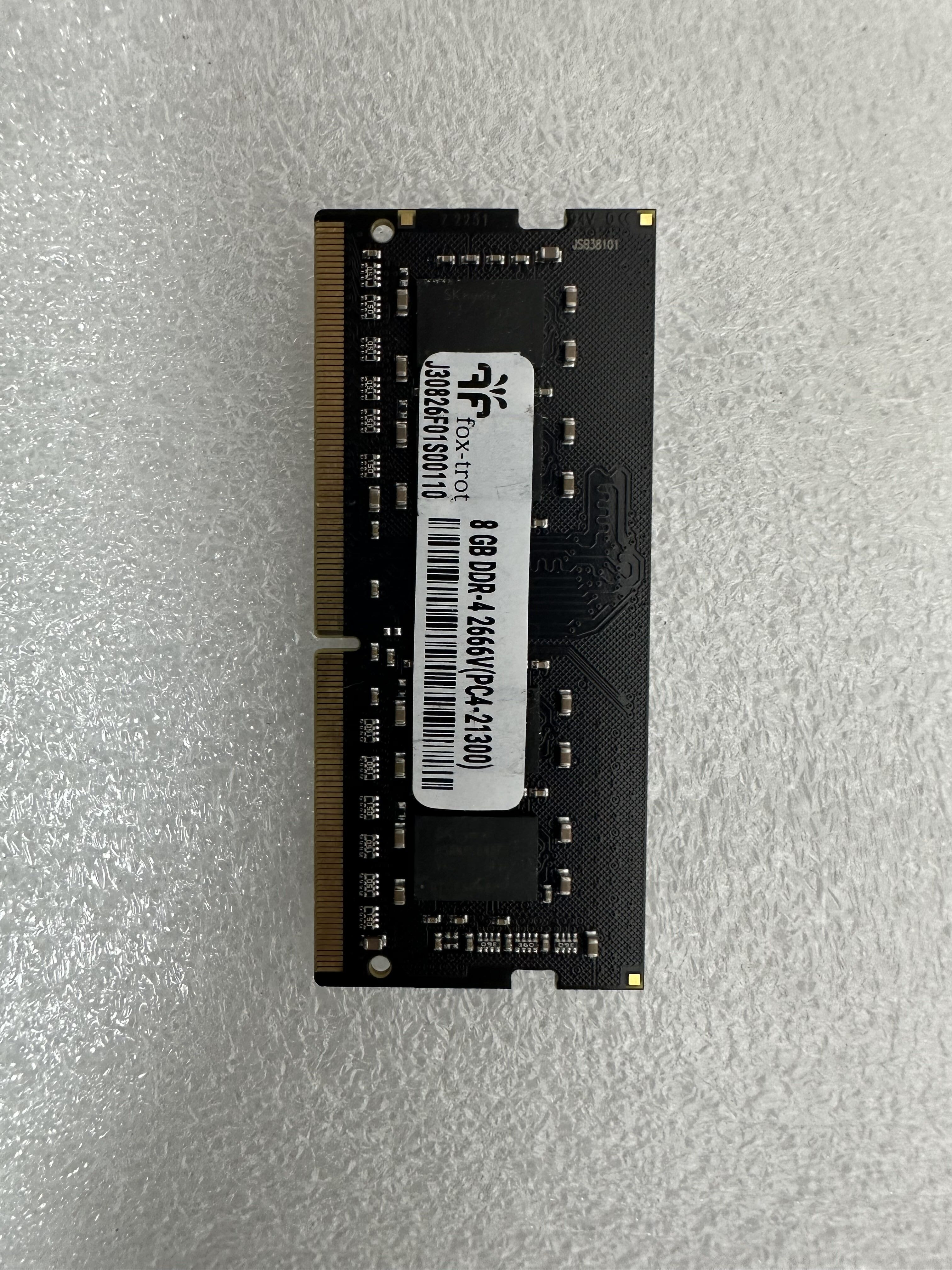 fox-trot PC4-21300 DDR4 8 GB (Single Channel) Laptop DDR4 (Laptop RAM 8GB) image 1