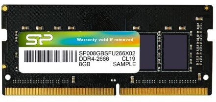 SILICONN POWER DDR4 SODIMM DDR4 8 GB (Single Channel) Laptop (SP008GBSFU266X02) image 1