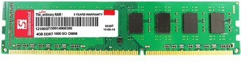 SIMMRTONICS DDR3 4GB 1600 DSKTP DDR3 4 GB (Single Channel) PC (DDR3 4GB 1600 DSKTP) image 1