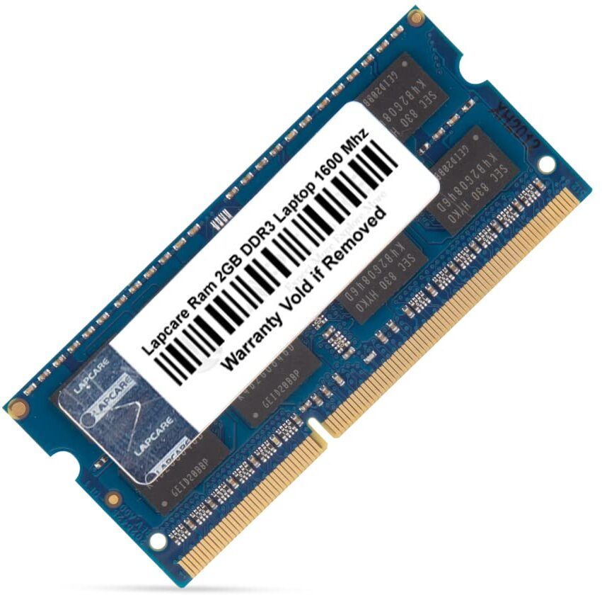 LAPCARE DDR3 DDR3 2 GB (Dual Channel) Laptop (Ram Memory 2GB DDR3 Laptop Notebook 1600 Mhz)