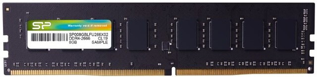 SILICONN POWER DDR4 UDIMM DDR4 8 GB (Single Channel) PC (SP008GBLFU266X02) image 1