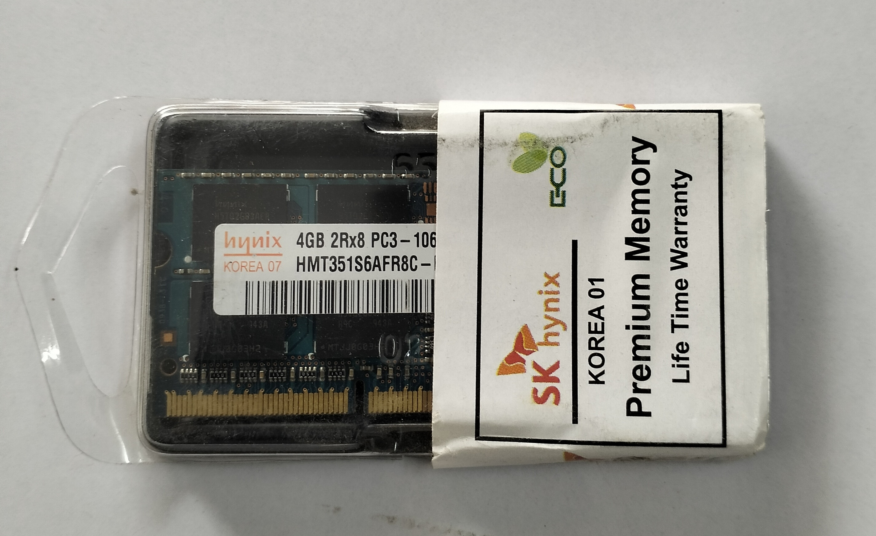 Hitechstor 2Rx8 PC3 10600S DDR3 4 GB Laptop (HMT351S6AFR8C-H9 N0 AA) image 1