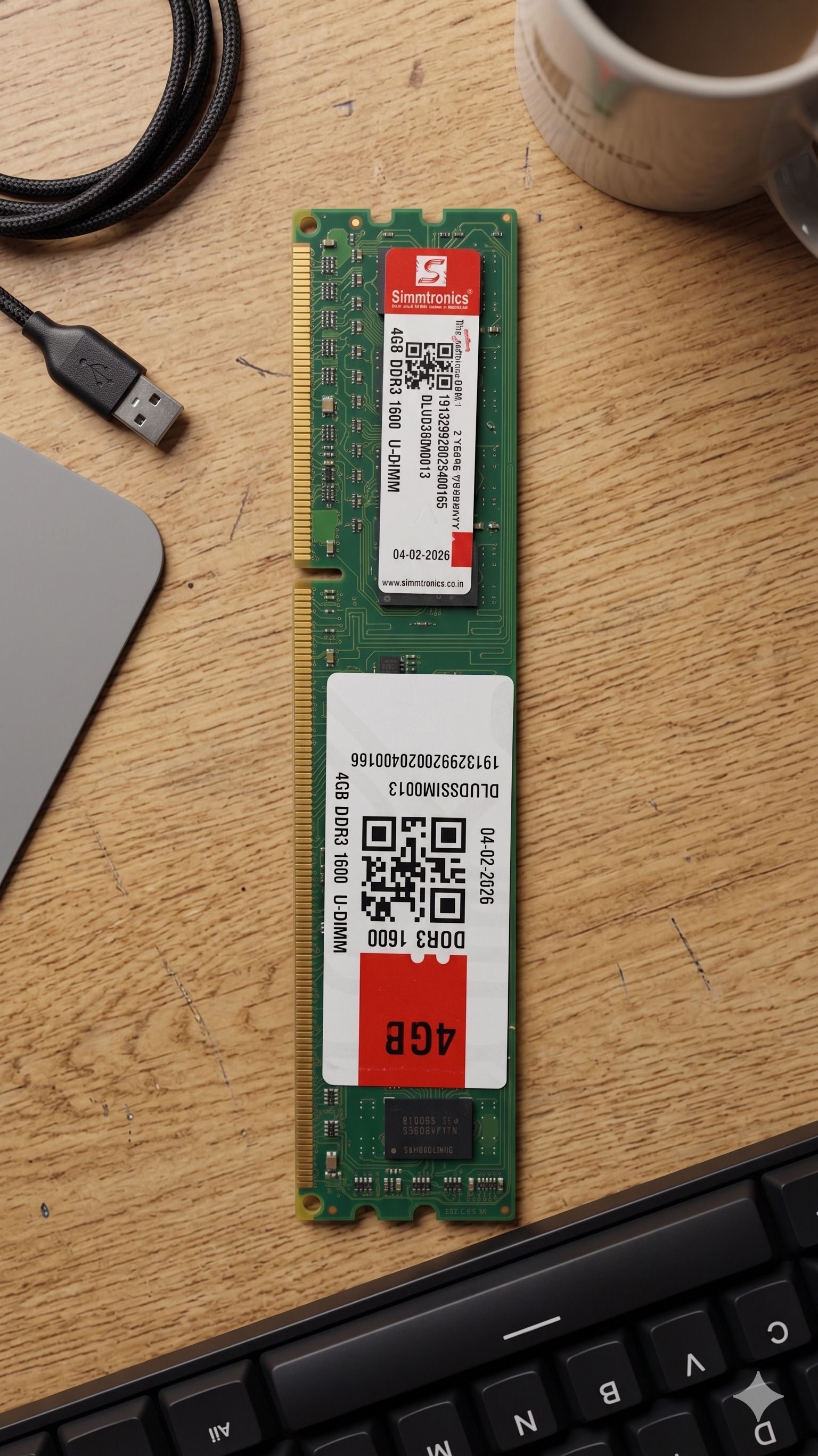 simtronics DDR3 DDR3 4 GB (Single Channel) PC, Server DRam (ddr3 4gb 1600 MHz)-image-27