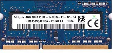 Hynix 12800 DDR3 4 GB (Single Channel) Laptop (4GB Laptop RAM PC3L 12800 DDR3) image 1