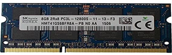 Hynix 12800 DDR3 8 GB (Single Channel) PC (8GB DDR3 PC3L-12800 Ram Desktop) image 1