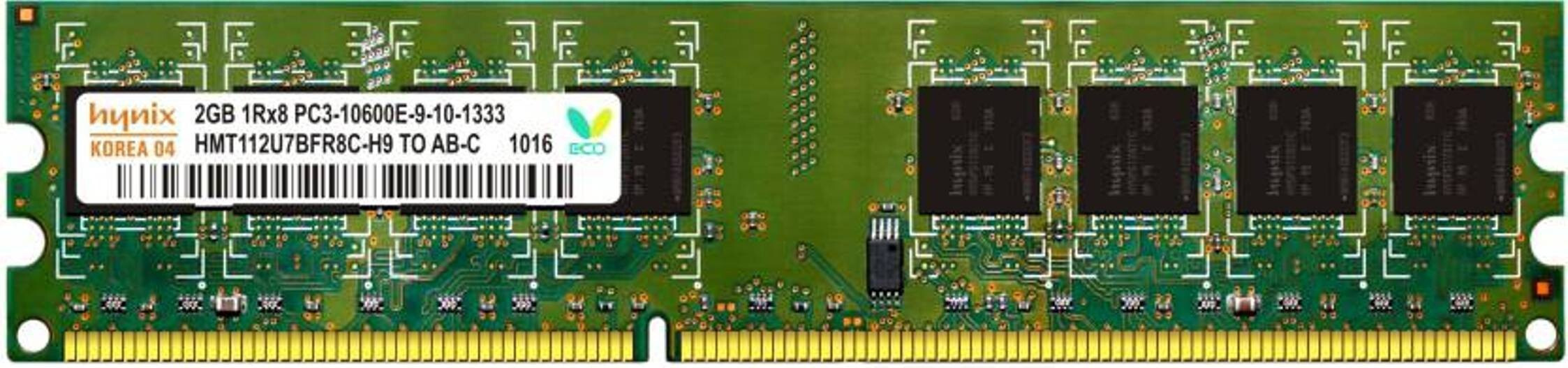 Hynix Genuine DDR3 2 GB PC (Hynix DDR3 2GB PC RAM) image 1