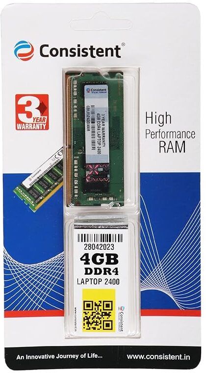 consistant RAM DDR4 4 GB (Single Channel) Laptop (2400 Mhz)-image-18