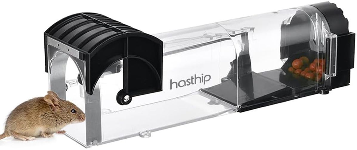 geeo Humane Mouse Trap, 32 cm Enlarged Smart Mouse and Rodent Trap Live Trap-picture-23