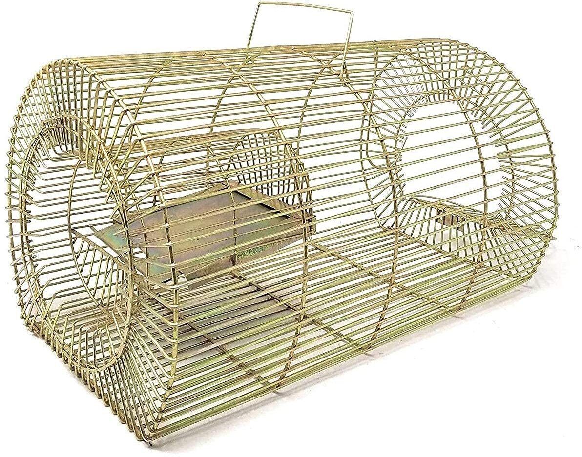 Iron Rat Trap Cage – Humane No-Kill Catch & Release Trap for All Rat Types Live Trap-image-14