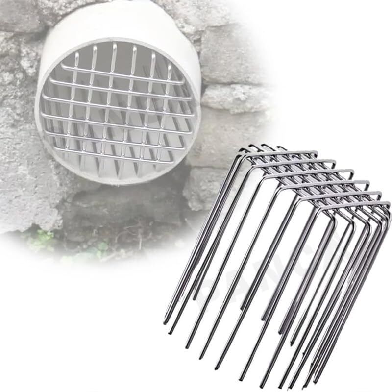Stainless Steel Pipe Guard Mesh for PVC Pipe Bird & Rodent Protector Live Trap-image-5